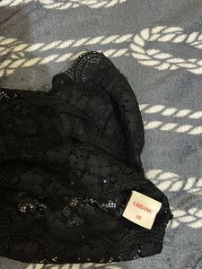Black Lace Cami Top