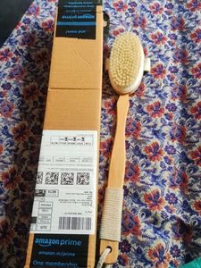 Body Brush With Detachable Handle