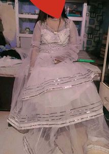 Elegant White Party Dress