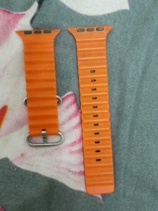 Orange Apple Watch Band
