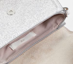 H&amp;m silver handbag