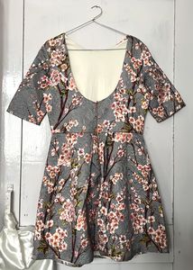 Cherry blossom Print Patterned Dress