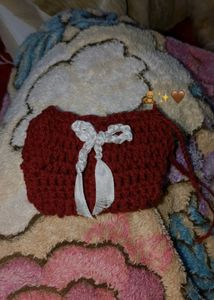 Hand Made Crochet Pouch