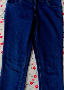 Dark Wash High-Waisted Jeans