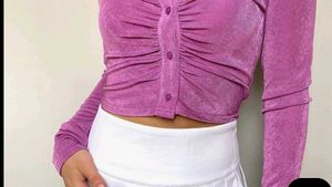 Stylish Purple Top