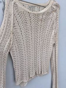Crochet Knit Top