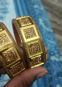 Golden Kada Set For Women