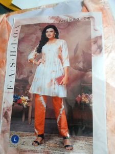 (Fresh Piece)top Pant Co-ord Set
