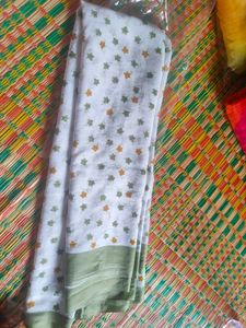 Floral Print Saree