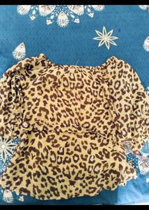 Leopard Print Blouse