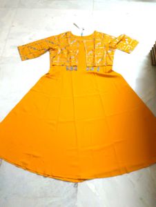 Yellow Kurti