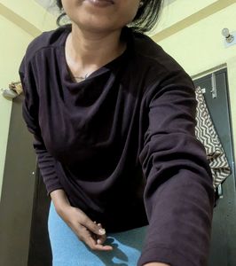 Burgundy Long Sleeve Top