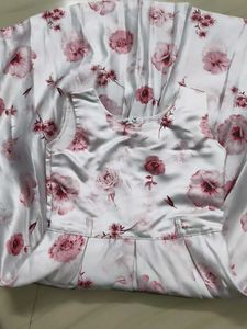 Floral Print Sleeveless Dress