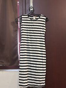 Striped Sleeveless Dress