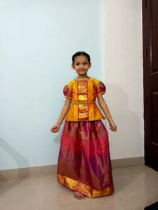 Girls Ethnic Gown - Festive Ready