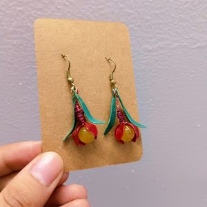 Handmade Cape Gooseberry Earrings