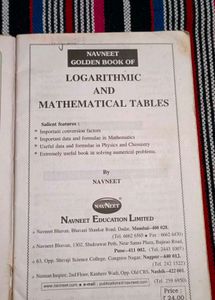 Formulas For Logarithmic And Mathematical Tables