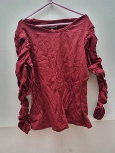 Maroon Top