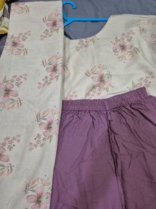 Kurti Set With Pant And Dupatta