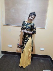 One Time UsedKurti Palazzo Set