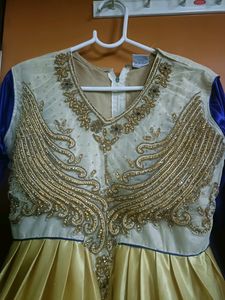 Long Dress With Dupatta And Salwar