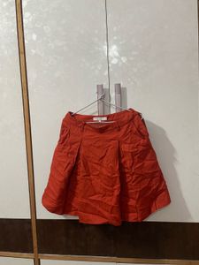 Red tennis Skirt
