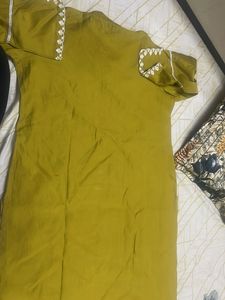 Yellow Banana Kurta