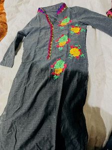 Embroidered Women's Kurta
