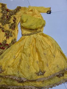 Heavy Bridal Suit With Garara And Dupatta