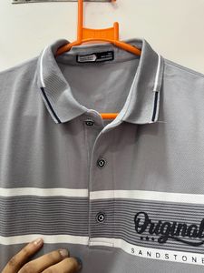 Grey Half Tshirt