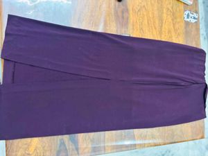 ZARA Midi Maroon Dress