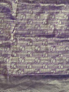 Purple Banarasi Saree