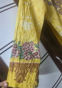 Yellow pakistani dress
