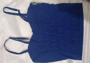 Blue😍Corset Top