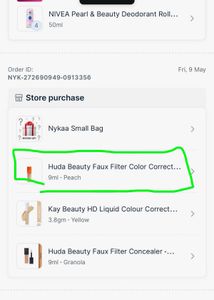 Huda beauty peach corrector