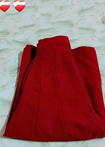 Maroon Skirt