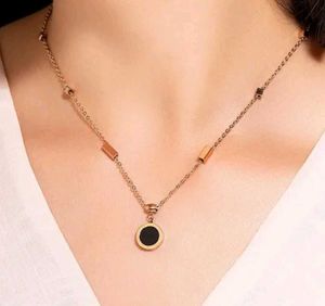 Reversible Roman Charm Necklace