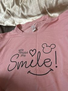 Cute 'Smile' Graphic Tee