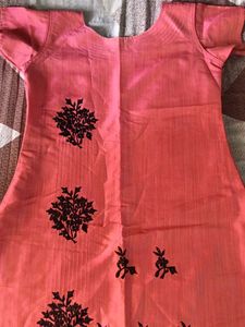Peach New Kurta