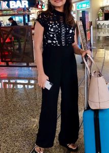 SHEIN Sexy Black jumpsuit
