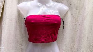 I. Pink Tube Top