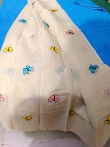 Butterfly Print  Saree