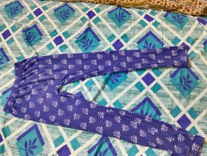 Blue Capri For Girls