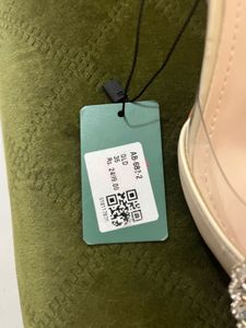 New Bow Studdded Detail Heels With Tag