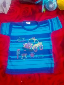 Blue And Sky Blue T Shirt
