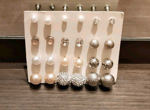 Earring Variety Set - 9 Pairs