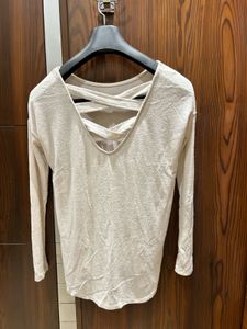 Luxe Cross-Back  Light Sweater