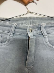 Gray Slim Fit Jeans