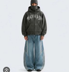 Dark Academia Zip-Up Hoodie