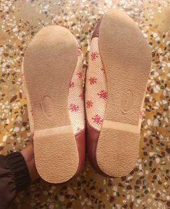Unused Red &amp; White Derby Shoes